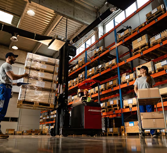 How RFID and barcode tracking moves goods from receiving to storage to dispatch