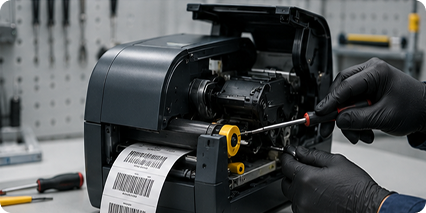 Desktop Barcode Printer Repair
