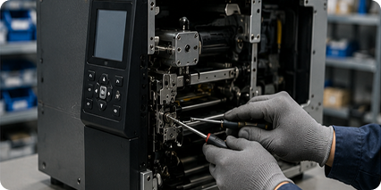 Industrial Barcode Printer Repair