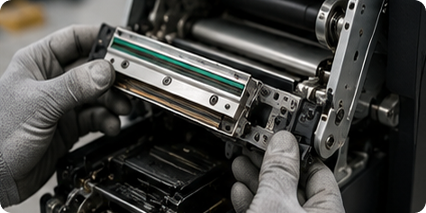 Printhead, Roller & Sensor Replacement