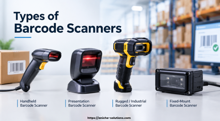 types of barcode scanners